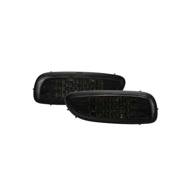 Jeu de feux antibrouillard arrière LED sur mesure pour Mini R56  R57 Cabrio  R58 Coupe  R59 Roadster seulement JCW  Fumée