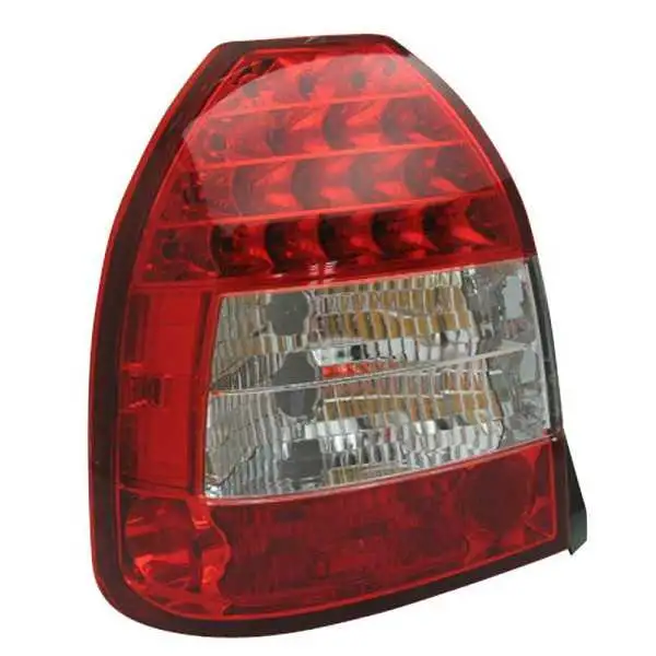 Jeu de feux arrière à LED pour Honda Civic HB 3 portes 19962001  RougeClair