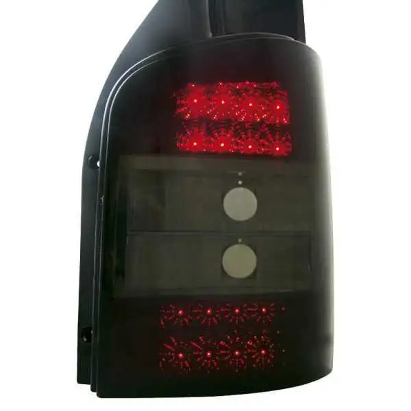 Jeu de feux arrière à LED pour Volkswagen T5 20032015  Fumée pour modèles avec hayon