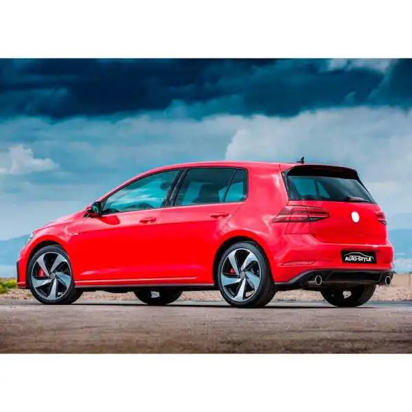 Jeu de jupes latérales AutoStyle pour Volkswagen Golf VII Facelift 2017 GTiLook PP