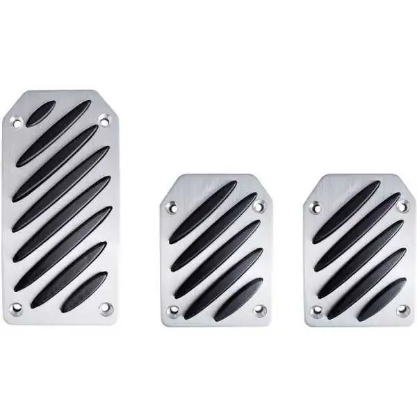 Jeu de pédales Simoni Racing Black Stripe  AluNoir Manuel