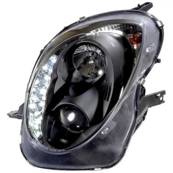 Jeu de phares avec DRL pour Alfa Romeo Mito 2008  Noir