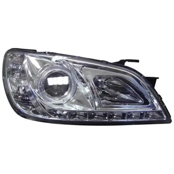 Jeu de Phares DRLLook pour Lexus IS200IS300 19982005  Chrome