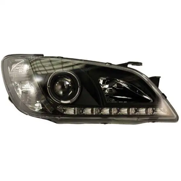 Jeu de Phares DRLLook pour Lexus IS200IS300 19982005  Noir