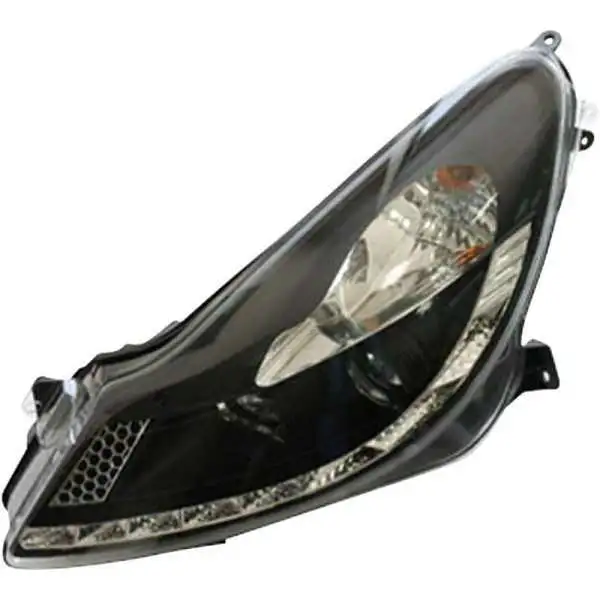 Jeu de Phares DRLLook pour Opel Corsa D 20062010  Noir