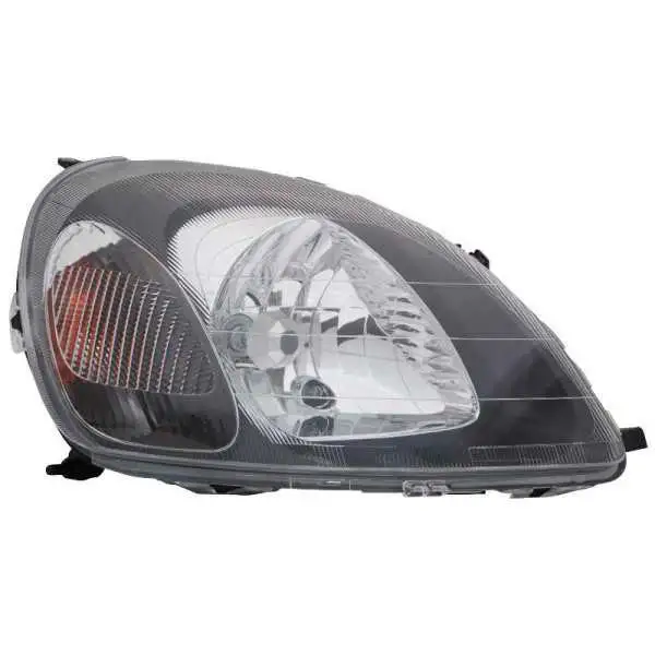 Jeu de Phares pour Toyota Yaris I 19992003  Noir