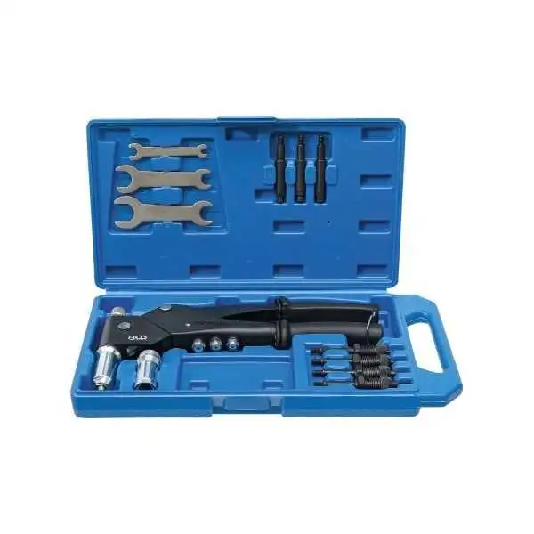 Jeu de pinces à riveter pour rivets standard écrous et goujons de rivetage
