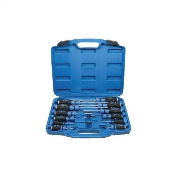 Jeu de tournevis carré femelle 6 3 mm 1/4" 12 pièces