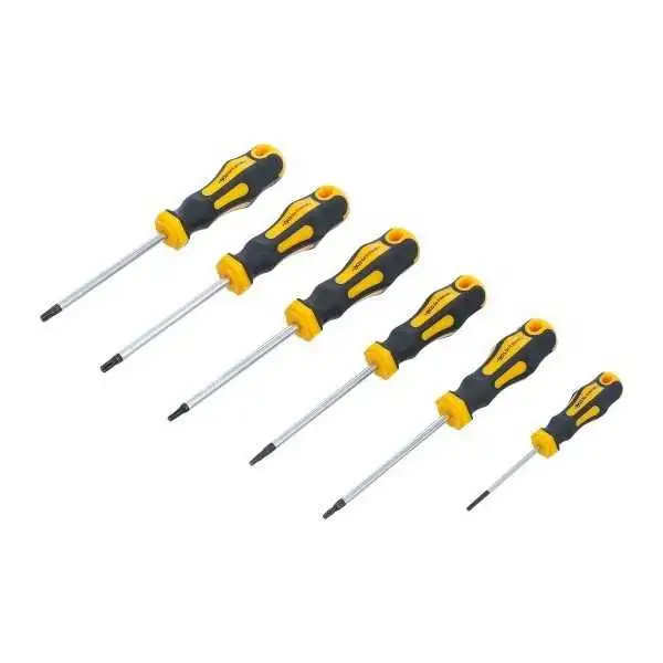 Jeu de tournevis profil en T pour Torx T10 T30 6 pièces