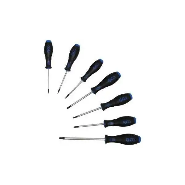 Jeu de tournevis Profil T pour Torx T10 – T40 7 pièces