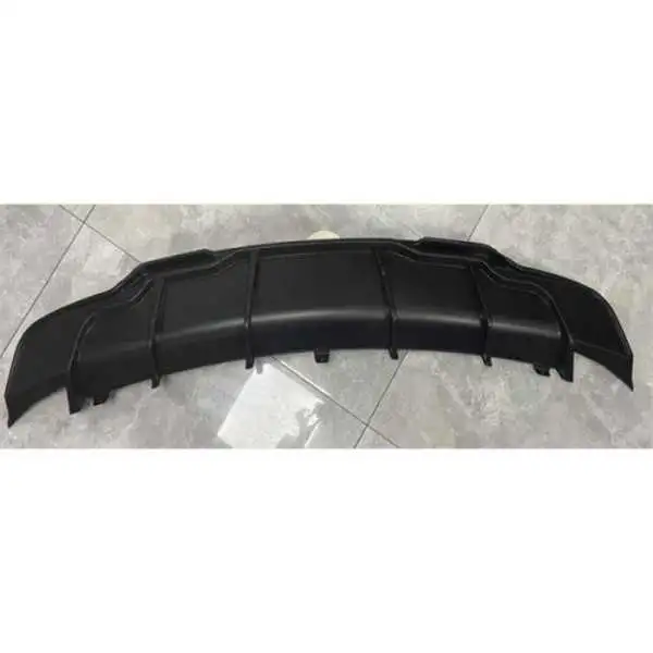 Jupe arrière Diffuser sur mesure pour Tesla Model 3 2017 'Aero' ABS Noir Luisant