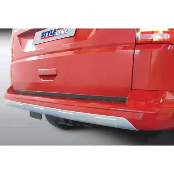 Jupe de parechocs arrière RGM SkidPlate pour Volkswagen Transporter T6 2015 Argent