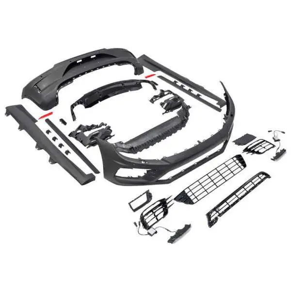 Kit de conversion complet AutoStyle pour Volkswagen Scirocco 2015 RLook avec grilles et DRL PP