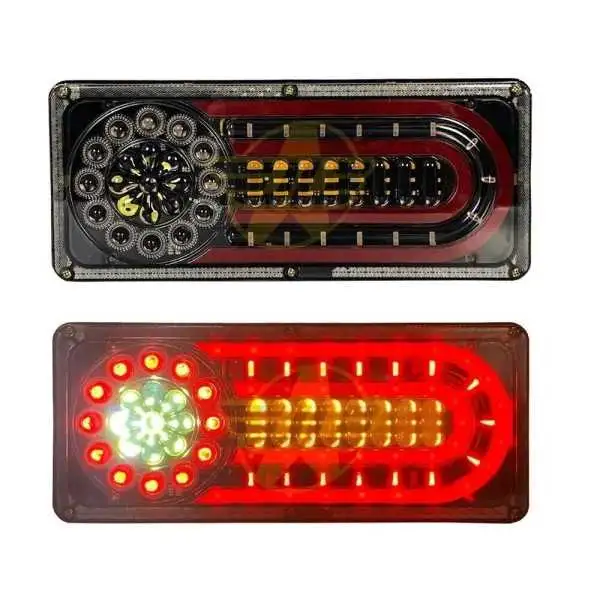 Kit feux arrière universelle en 12V 24V LED pour camion, remorque, tracteur