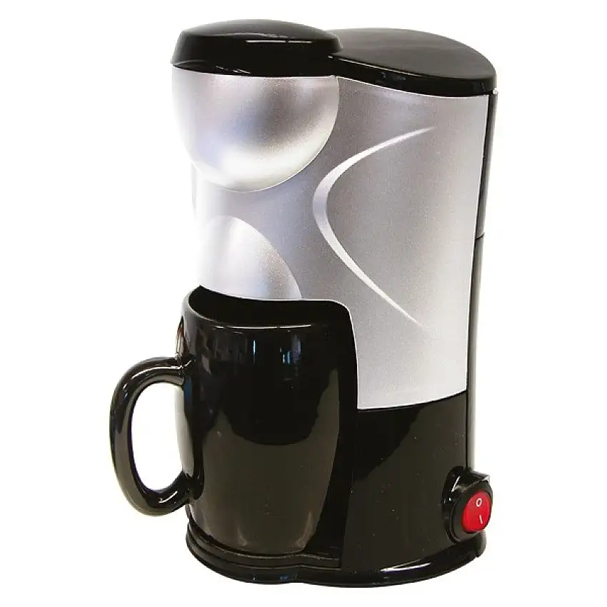 CAFETIèRE CARPOINT 12V AVEC TASSE EN PORCELAINE 150ML