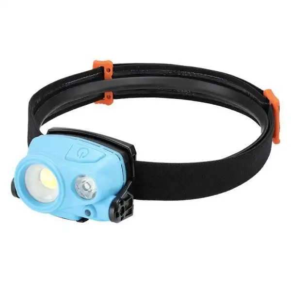 Lampe frontale 3W COB LED 400 lm 2W SMD LED 200 lm, rechargeable