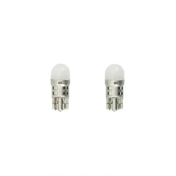 Lampe SuperLED 3D T10 WedgeBase 12V08W Blanc lot de 2 pièces 8000K