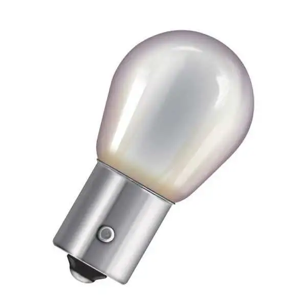 Lampes halogènes Osram Diadem Chrome  BAU15S  12V21W  set de 2 pièces  Ambre