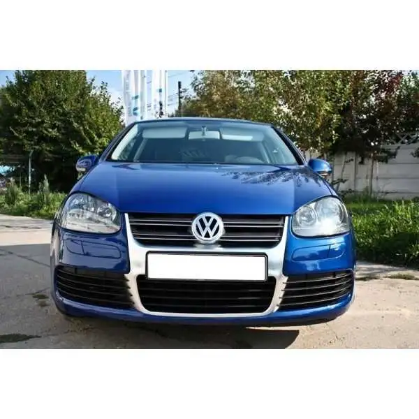 Pare-chocs pour VW Golf V 5 03-07 Jetta Mk5 R32 Look Grille Aluminium Brossé