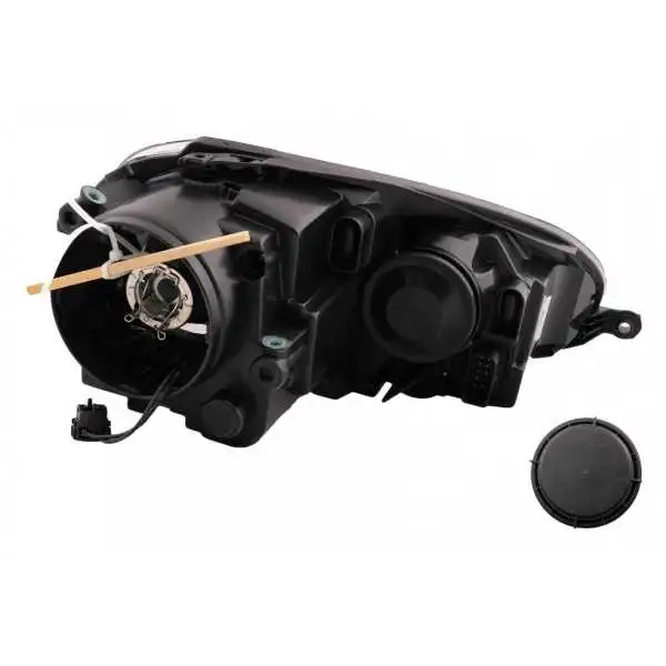 Phares xénon RHD pour VW Golf 5 V Mk5 03-07 Jetta 05-10 GTI R32 Noir Edition-