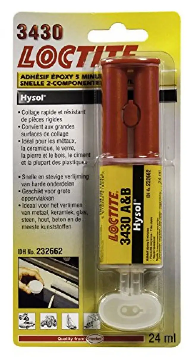 LOCTITE EA 3430 COLLE éPOXY BICOMPOSANT 24ML