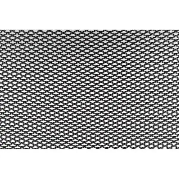 Maille de course en aluminium noir Simoni Racing  125x20cm  losange 2.3x5mm