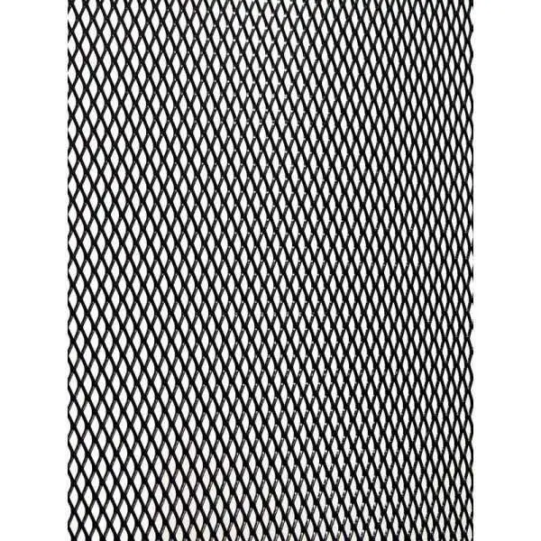 Maille de course en aluminium noir Simoni Racing  125x20cm  losange 9x4mm