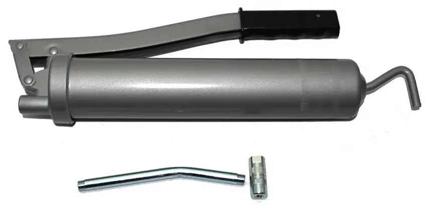 PISTOLET à GRAISSE MANUEL STANDARD PRESSOL AVEC SORTIE INCLINéE ET RACCORD HYDRAULIQUE