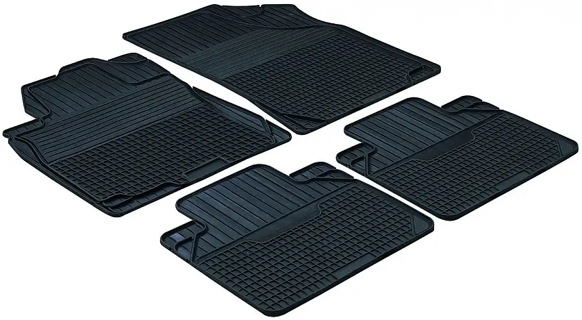 TAPIS EN CAOUTCHOUC WALSER SEMI-AJUSTABLES EASYFIT TAILLE 2