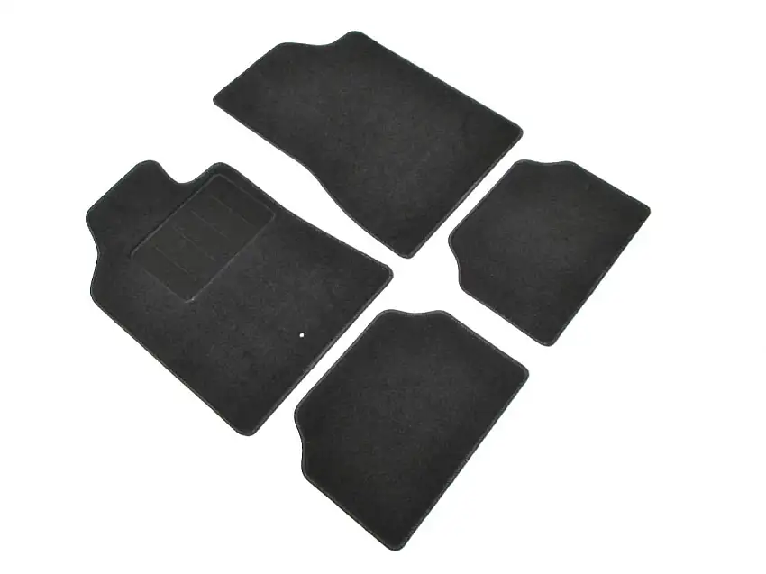 WALSER ENSEMBLE DE TAPIS SOFT NOIR M1 UNIVERSEL