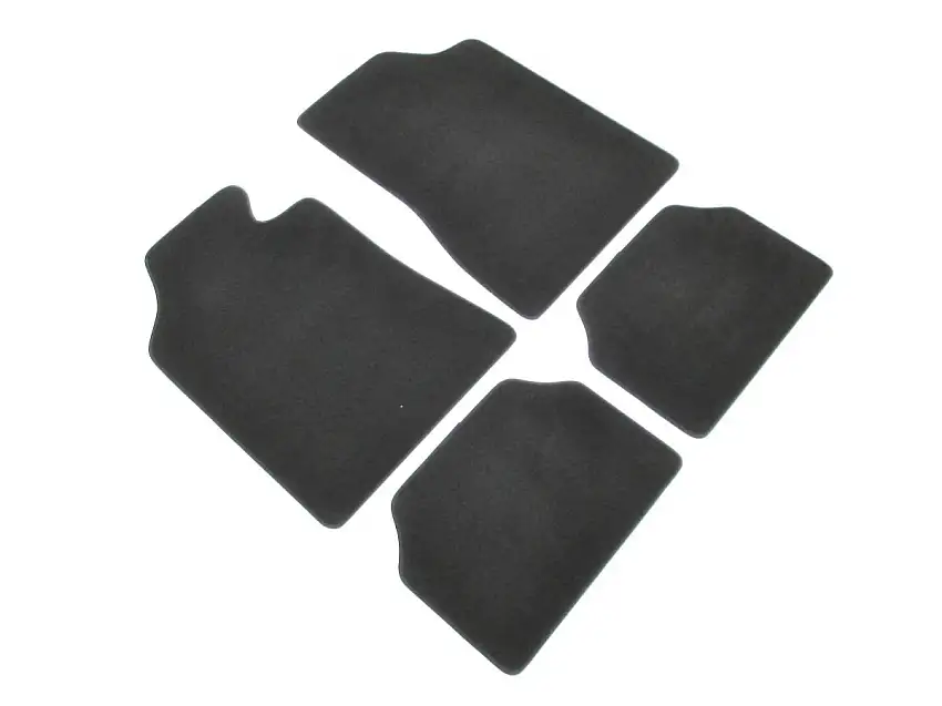 WALSER SET DE TAPIS VELOURS JAVA NOIR M1 UNIVERSEL