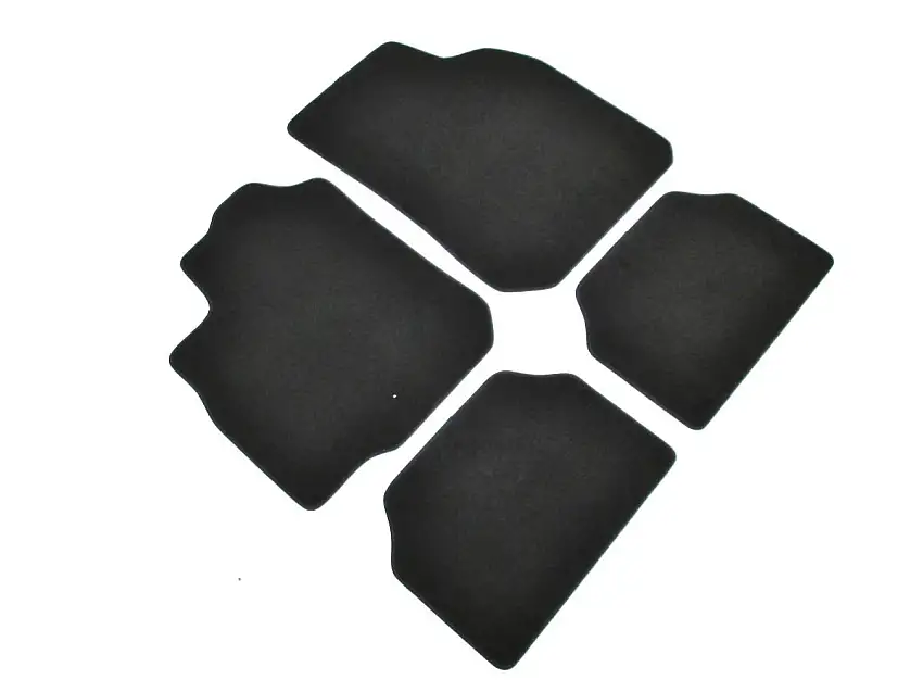 WALSER ENSEMBLE DE TAPIS VELOURS JAVA NOIR M2