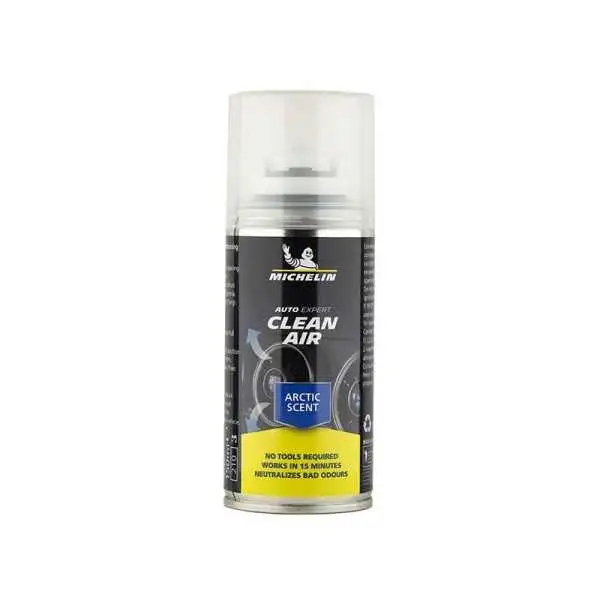 MICHELIN Clean Air (Aérosol) Parfum Arctique, 150 ml