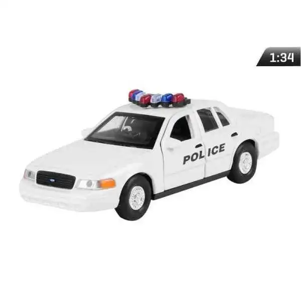 Modèle 1 34, 1999 FORD Crown Victoria, POLICE, blanc