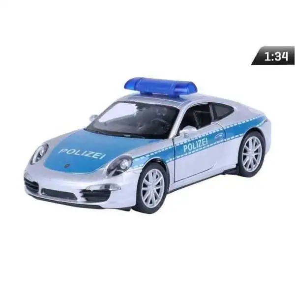 Modèle 1  34, PORSCHE 911 Carrera S, POLIZEI, argent