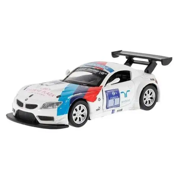 Modèle 1:38 BMW Z4 GT3, blanc et bleu