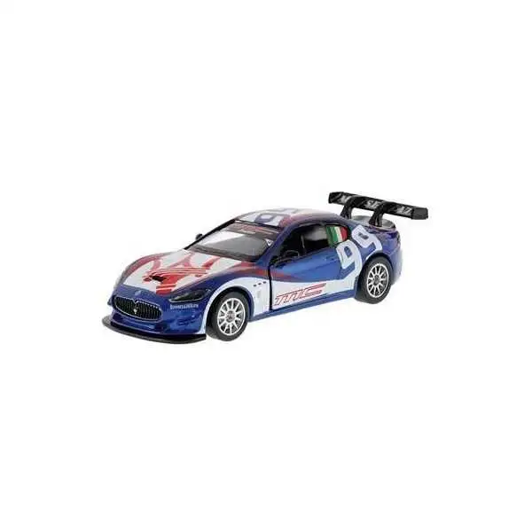 Modèle 1:43 Maserati GranTurismo MC GT4, bleu et blanc