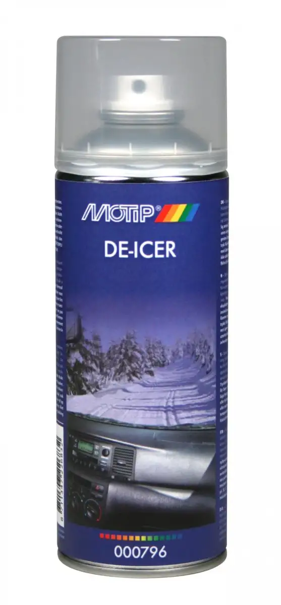 SPRAY DéGIVRANT PARE-BRISE MOTIP DE-ICER 400ML