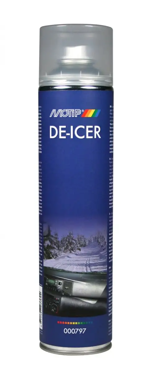 SPRAY DéGIVRANT PARE-BRISE MOTIP DE-ICER 600ML