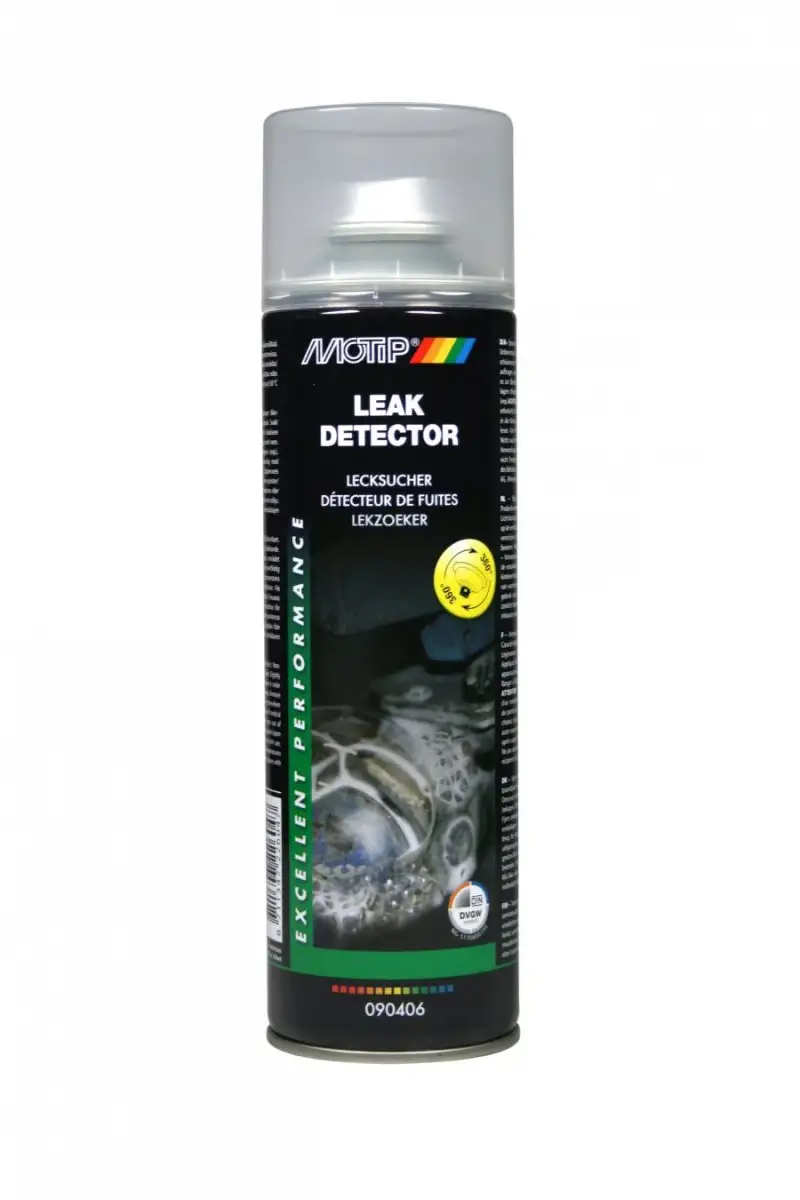 SPRAY DéTECTEUR DE FUITES MOTIP 400ML POUR UNE DéTECTION PRéCISE DES FUITES DE GAZ