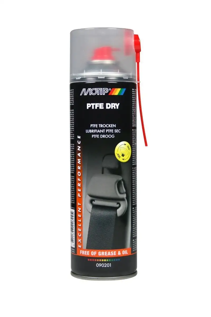MOTIP PTFE DRY 500ML LUBRIFIANT SEC POUR MéTAL ET PLASTIQUE