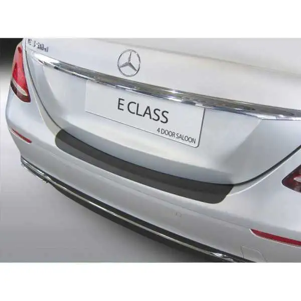 Moulure de protection de parechocs arrière en ABS pour Mercedes Classe E W213 Berline 20162020 Noir