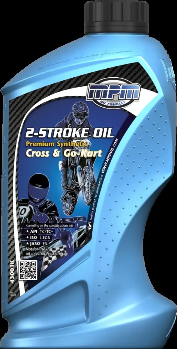 MPM HUILE SYNTHéTIQUE PREMIUM 2-TEMPS POUR CROSS & GO-KART 1L