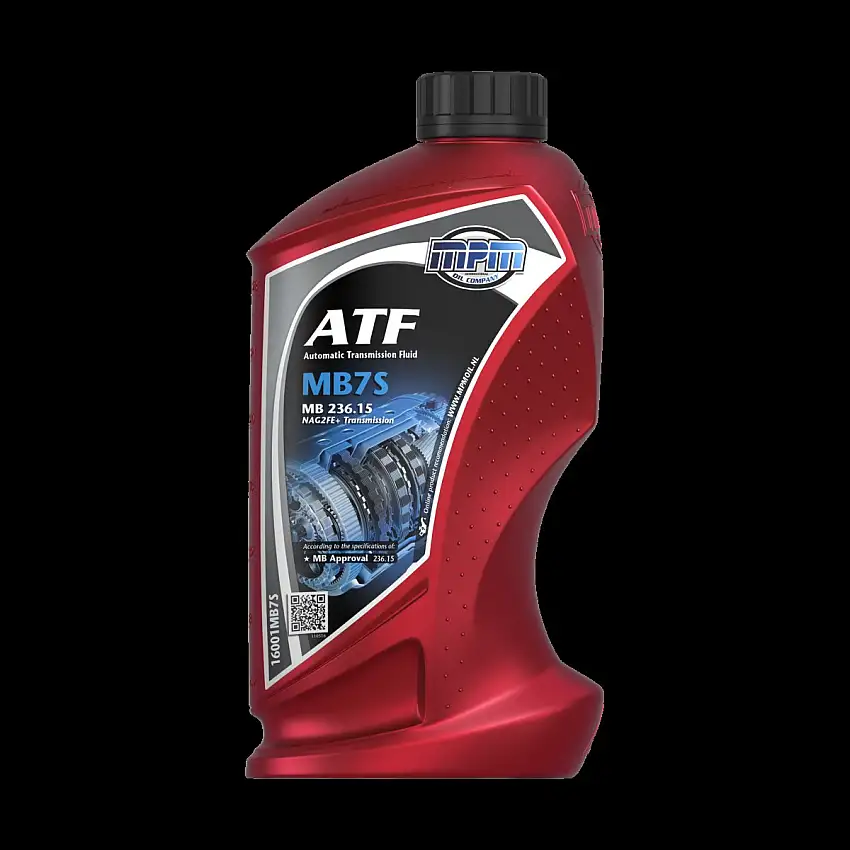 MPM HUILE DE TRANSMISSION AUTOMATIQUE ATF MB7S 1L POUR TRANSMISSIONS MERCEDES-BENZ à 7 RAPPORTS