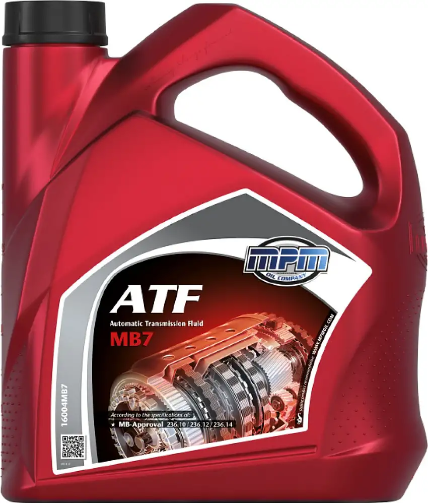 MPM HUILE DE TRANSMISSION AUTOMATIQUE ATF MB7 4L