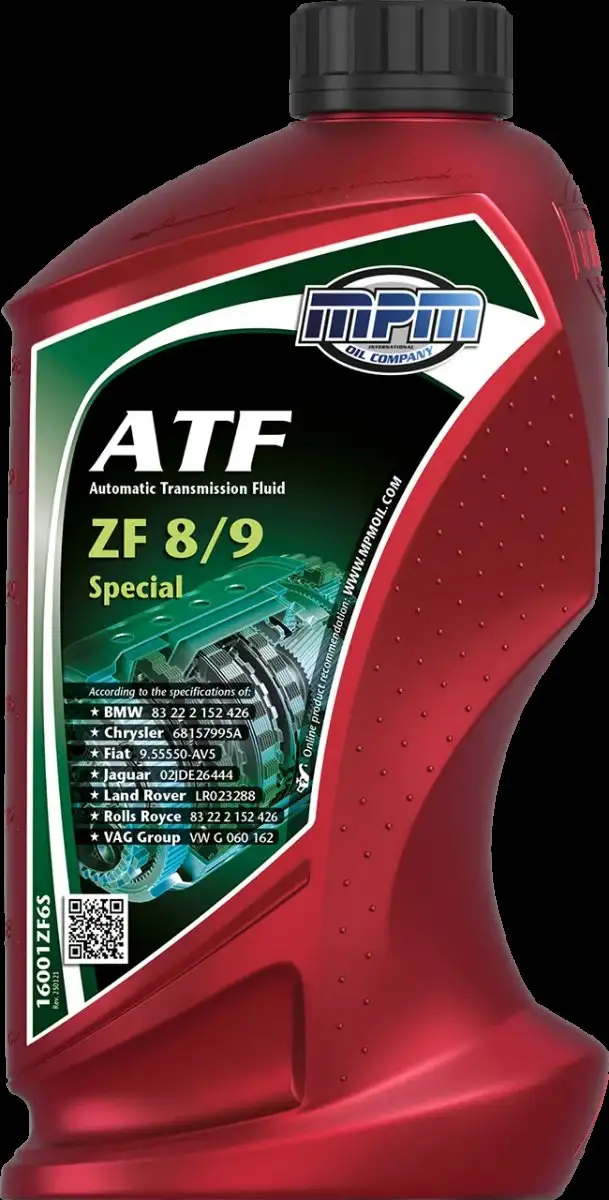 MPM HUILE DE TRANSMISSION AUTOMATIQUE ATF ZF6/8/9 SPECIAL 1L