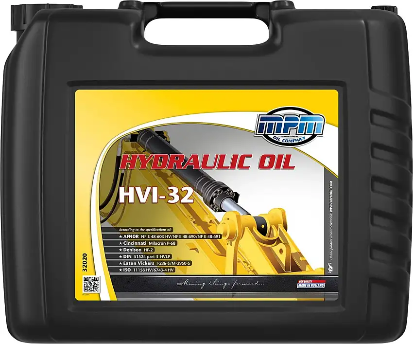 HUILE HYDRAULIQUE MPM HVI 32 20 LITRES POUR APPLICATIONS INTENSIVES
