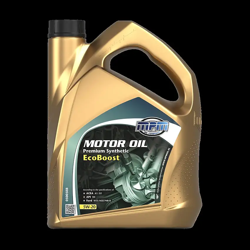HUILE MOTEUR MPM 5W-20 PREMIUM SYNTHéTIQUE ECOBOOST 5L