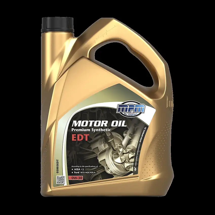 MPM HUILE MOTEUR 0W-30 PREMIUM SYNTHéTIQUE EDT 5L POUR FORD EURO 6 TDCI