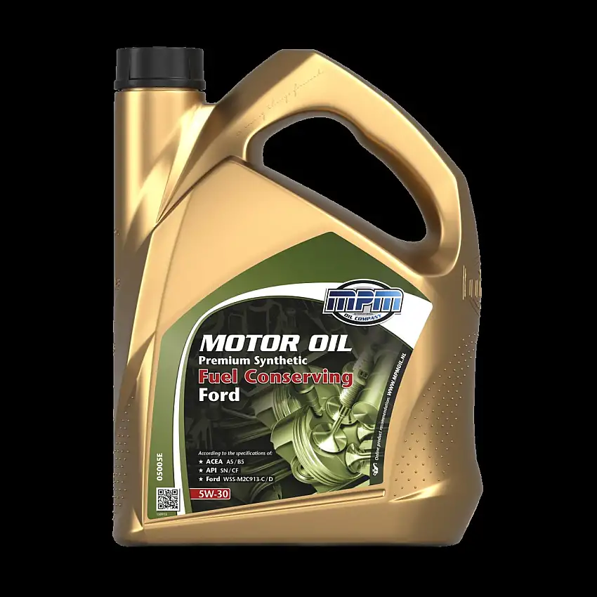 MPM HUILE MOTEUR 5W-30 PREMIUM SYNTHéTIQUE ÉCONOMIE DE CARBURANT FORD A5/B5 5L